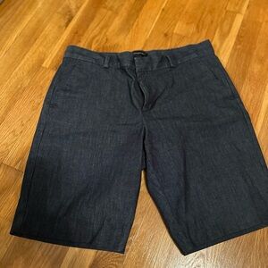 Banana Republic Blue Jean Trouser Shorts Casual Collection